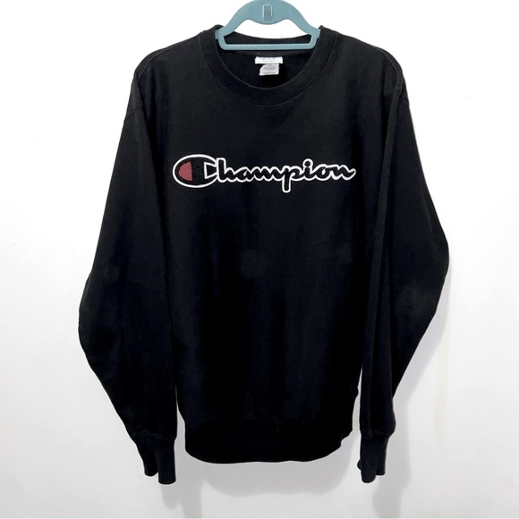 CHAMPION - Reverse Weave Crewneck (Black) - Picture 1 of 6